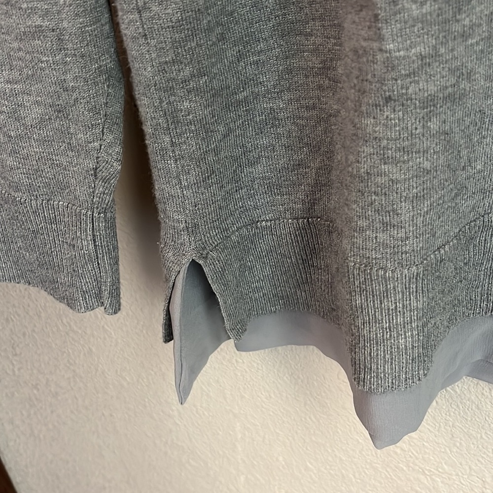 Gray long sleeve sweater size 14/16 - Picture 4 of 4